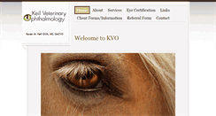 Desktop Screenshot of keileyevet.com